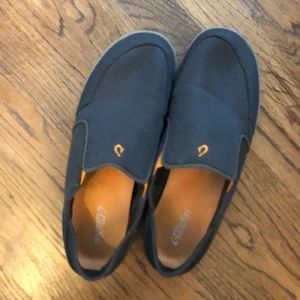 Grey Slip-on Shoes